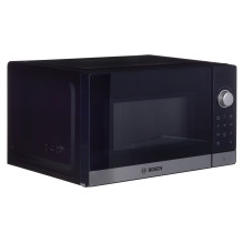 Bosch Serie 2 FFL023MS2 microwave Countertop Solo microwave 20 L 800 W Black, Stainless steel