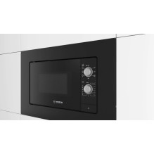 Įmontuojama mikrobangų krosnelė BOSCH BEL620MB3 Juoda, 20 l, 800 W