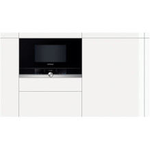 Siemens BF634RGS1 microwave Built-in 21 L 900 W Black, Silver