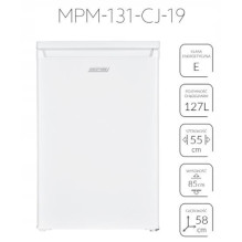 Free-standing refrigerator MPM-131-CJ-19 127 l, white