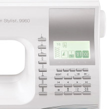 Singer 9960 Quantum Stylist sewing machine, white