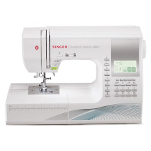 Singer 9960 Quantum Stylist sewing machine, white