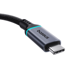 Baseus B0063370C111-01 USB-C - USB-C 4K 60Hz 100W 10Gb / s cable 1m - black