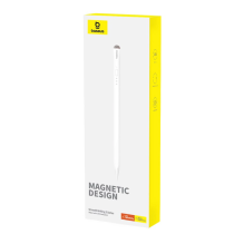 Baseus Smooth Writing 2 active tip stylus for iPad with USB-C cable and replaceable tip - white