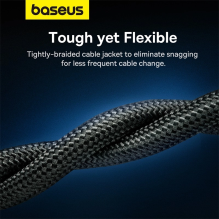 Baseus fast internet cable RJ45 cat.7 10Gbps 25m braided black