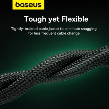 Baseus fast network cable RJ-45 cat.8 40Gbps 10m braided - black