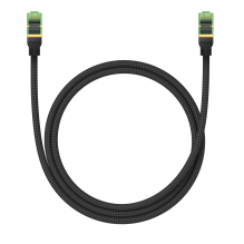 Baseus fast RJ45 cat. network cable. 8 40Gbps 1m braided black