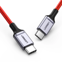 Ugreen US294 USB-C - USB-C 3A 480Mb / s cable 1m - red