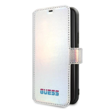 Guess Iridescent dėklas iPhone 11 Pro - sidabrinis