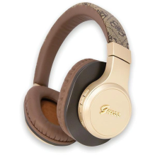 Guess Bluetooth on-ear headphones GUBH604GEMW brown / brown 4G Script