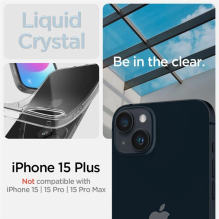 GRĄŽINTA PREKĖ Spigen LIQUID CRYSTAL IPHONE 15 PLUS CRYSTAL CLEAR