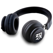 DKNY Metal Logo Bluetooth Over-Ear Headphones - Black