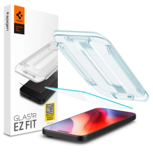 Spigen Glas.tR EZ Fit grūdintas stiklas, skirtas iPhone 15/16