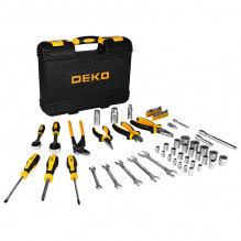 Rankinių įrankių rinkinys Deko Tools TZ65, 65 vnt