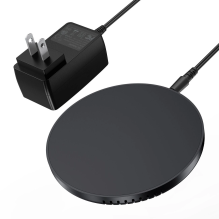  RETURNED ITEM Choetech 10W under-counter induction charger + EU charger with power cable black (T590-F)