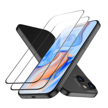 ESR Tempered Glass for iPhone 15 - black 2 pcs.