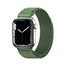 Strap with Alpine steel buckle for Apple Watch 38 / 40 / 41 mm - green