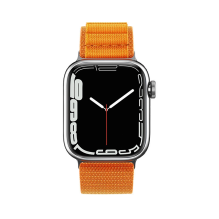 Strap with Alpine steel buckle for Apple Watch 38 / 40 / 41 mm - orange