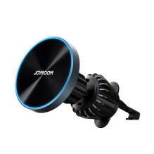 Joyroom magnetic car holder 15W wireless charger for air vent black (JR-ZS240 Pro)