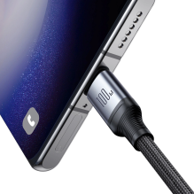 Joyroom Speedy Series S-A21 2in1 USB-C - USB-C / USB-C cable 100W 1.5m - black