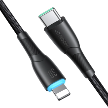 Joyroom Starry Series SA32-CL3 30W USB-C / Lightning cable 1m - black