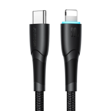 Joyroom Starry Series SA32-CL3 30W USB-C / Lightning cable 1m - black