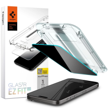 Spigen Glas.tR EZ Fit Privacy Tempered Glass for iPhone 15 Pro Max