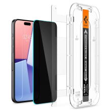 Spigen Glas.tR EZ Fit Privacy grūdintas stiklas, skirtas iPhone 15 Pro