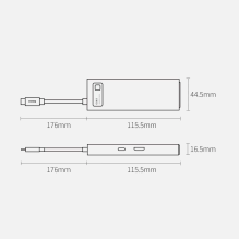 GRĄŽINAMAS PREKĖS „Baseus Metal Gleam 6in1“ daugiafunkcis USB tipo C šakotuvas – C tipo USB maitinimo šaltinis 100 W / H