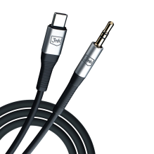 Accessories - 3mk AUX Cable USB-C - Jack 3.5 mm