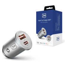 Priedai - 3mk Hyper Car Charger 45W