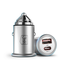 Priedai - 3mk Hyper Car Charger 45W