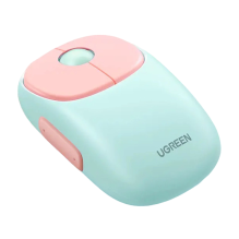 Ugreen MU102 FUN+ Bluetooth / 2,4 GHz belaidė pelė – rožinė