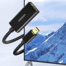 Ugreen MD112 40360 mini DisplayPort (vyriškas) / HDMI (moteris) 4K 2K 30Hz adapteris - juodas