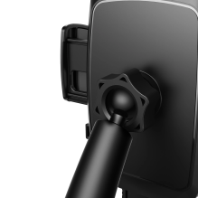 Joyroom JR-ZS259 mechanical car holder universal for phone on cockpit / window - black