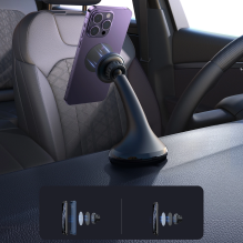 Joyroom JR-ZS356 universal magnetic car holder for a phone on the cockpit / window - black