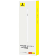 Baseus Smooth Writing 2 Overseas Edition stylus with active tip for iPad with replaceable tip - white