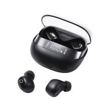 TWS Joyroom Jdots Series JR-DB2 Bluetooth 5.3 belaidės ausinės – juodos