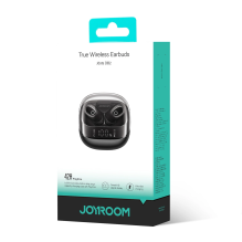 TWS Joyroom Jdots Series JR-DB2 Bluetooth 5.3 belaidės ausinės – juodos