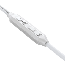 Joyroom JR-EC06 USB-C į ausis įdedamos ausinės – sidabrinės