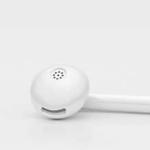 Joyroom JR-EC05 USB-C in-ear headphones - white