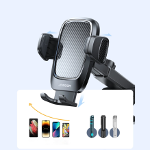 Joyroom car phone holder for cockpit, dashboard black (JR-ZS350)