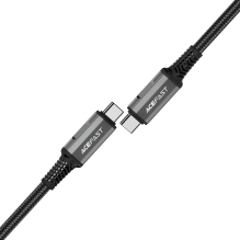 Acefast C1-09 USB-C / USB-C USB4 PD3.1 kabelis 5A 1m – pilkai juodas