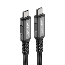 Acefast C1-09 USB-C / USB-C USB4 PD3.1 cable 5A 1m - gray-black