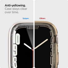 Spigen Ultra Hybrid Case for Apple Watch 7 / 8 / 9 (45mm) - Transparent