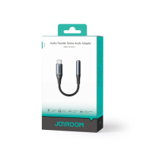 Joyroom SY-C01 USB-C DAC adapteris prie 3,5 mm mini lizdo – juodas