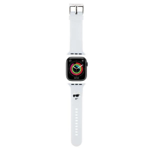 Karl Lagerfeld 3D Rubber Choupette Head Strap for Apple Watch 42 / 44 / 45 / 49mm - White