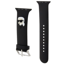 Karl Lagerfeld 3D Rubber Karl Head strap for Apple Watch 42 / 44 / 45 / 49mm - black