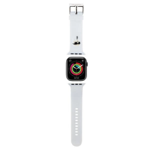 Karl Lagerfeld 3D Rubber Karl Head strap for Apple Watch 38 / 40 / 41mm - white