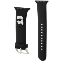 Karl Lagerfeld 3D Rubber Karl Head strap for Apple Watch 38 / 40 / 41mm - black